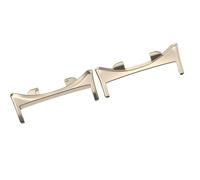 Thewasc Watch Connectors Metal Link For Watch Fit 20mm Smartwatch Rust Proof For All Bands Enhances Security 2pcs Premium Metal Connector