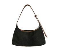Thewasc Women Korean Armpit Bag Denims Shoulder Bag Aesthetic Handbag Fashion Casual Underarm Girl Shopping Dating Women Korean Armpit Casual Handbag Denims Shoulder Shopping