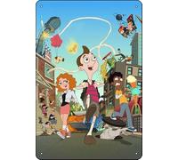 TheWeiPoster Milo Murphy's Law (2016) Show Vintage Tin Sign Wall Art Decor for Home, Living Room, Kitchen, Garden, Bedroom, Office, Hotel, Cafe And Pub Decoration