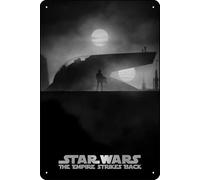 TheWeiPoster The Empire Strikes Back (1980) Movie Vintage Tin Sign Wall Art Decor for Home, Living Room, Kitchen, Garden, Bedroom, Office, Hotel, Cafe And Pub Decoration