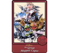 TheWeiPoster The Great Muppet Caper (1981) Movie Vintage Tin Sign Wall Art Decor for Home, Living Room, Kitchen, Garden, Bedroom, Office, Hotel, Cafe And Pub Decoration