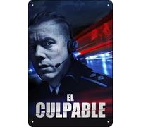 TheWeiPoster The Guilty (2018) Movie Vintage Tin Sign Wall Art Decor for Home, Living Room, Kitchen, Garden, Bedroom, Office, Hotel, Cafe And Pub Decoration