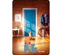 TheWeiPoster The Secret Life of Pets Collection Show Vintage Tin Sign Wall Art Decor for Home, Living Room, Kitchen, Garden, Bedroom, Office, Hotel, Cafe And Pub Decoration