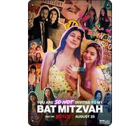 TheWeiPoster You Are So Not Invited to My Bat Mitzvah Movie Vintage Tin Sign Wall Art Decor for Home, Living Room, Kitchen, Garden, Bedroom, Office, Hotel, Cafe And Pub Decoration