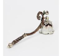 thewense Candle Snuffer, Vintage Candle Extinguisher with Long Handle, Decorative Antique Metal Candle Extinguisher Snuffer as Gifts for Home Decor