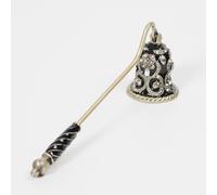 thewense Candle Snuffer, Vintage Candle Extinguisher with Long Handle, Decorative Antique Metal Candle Extinguisher Snuffer as Gifts for Home Decor