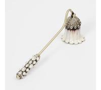 thewense Candle Snuffer, Vintage Candle Extinguisher with Long Handle, Decorative Antique Metal Candle Extinguisher Snuffer as Gifts for Home Decor