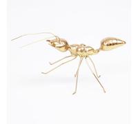 thewense Decorative Gold Butterfly Figurine, Metal Art Sculpture, Home Decor Collectible (Gold Ant-B)