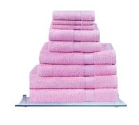 TheWhiteWater BEACH TOWELS/BATH SHEET - 100% Pure NATURAL COTTON - Authentic Egyptian - Fluffy cotton - Flossy Design -Cute Baby Pink Colour- 600gsm Thread Count (Baby Pink, Bath Sheet/Beach Towel)