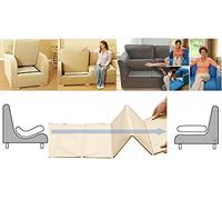 TheWhiteWater - Sofa Support Boards - Sagging Rejuvenator One Seaters (White - 45 x 48 cm) Armchair Couch Saver | Wood Bars Slates - Seat Under Cushion (White, One Seater)