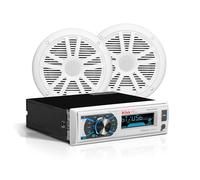 Boss Audio Mr632uab+2 Mr6 Speakers+mrant10 Pack Silver