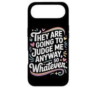 They Are Going To Judge Me Anyway So Whatever Resilience Case for iPhone Air