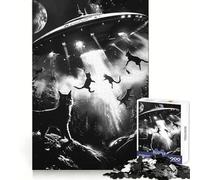 They Are Here Jigsaw Puzzles 1000 Pieces for Teenagers Think Game Peaceful Time Quality Edge Perfect Present (50x75cm)