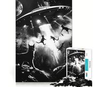 They Are Here Teenagers 1000 Piece Jigsaw Puzzle Think Smart Toy Bonding Time Smooth Cut Santa Wish List (38x52cm)