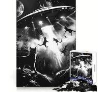 They Are Here Teenagers 1000 Piece Jigsaw Puzzle Think Smart Toy Bonding Time Smooth Cut Santa Wish List (38x52cm)