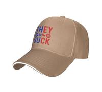 They Both Suck Men Women Visor Hat Uv Protection Flat Brim Baseball Caps Adjustable Peak Caps for Running Sports Golf