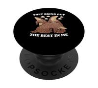 They Bring Out The Best In Me Pangolin PopSockets Adhesive PopGrip