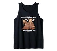 They Bring Out The Best in Me Pangolin Tank Top