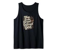 They Broke Bread Praised God Acts 2 Christian Lifestyle Tank Top