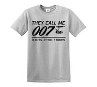 They Call ME 007 Funny Men's T-Shirt 100% Cotton S to 5XL Joke Top Tee