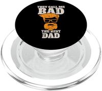 They call me bad the best dad - Bester Papa zum Vatertag PopSockets PopGrip for MagSafe
