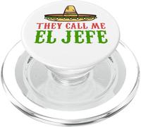 They call me el Jefe Mexican Bearded Men PopSockets PopGrip for MagSafe