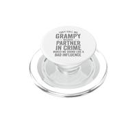 They Call Me Grampy Because Partner In Crime Funny PopSockets PopGrip for MagSafe
