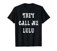 They Call Me Lulu Value Graphic T-Shirt, Men, Black, L