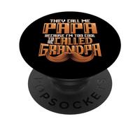 They Call Me Papa Because I´m Too Cool To Be Called Grandpa PopSockets Adhesive PopGrip