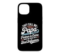 They Call Me Papa Partner In Crime Vintage Father's Day Case for iPhone 13