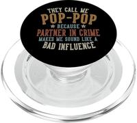 They Call Me Pop-Pop Funny Father's Day Pop-Pop PopSockets PopGrip for MagSafe