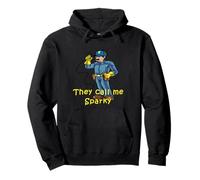 They Call Me Sparky, Funny Electrician Pullover Hoodie