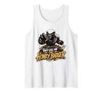 They Call Me The Honey Badger Fierce Action Animal Tank Top