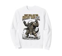 They Call Me The Honey Badger Warrior Wild Animal Graphic Sweatshirt