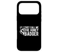 THEY CALL ME THE Honey Badger Wildlife Animal Badger Honey Case for iPhone 17 Pro Max
