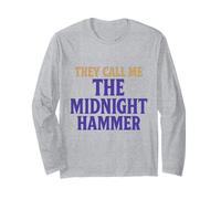 They call me the Midnight Hammer USA Long Sleeve T-Shirt