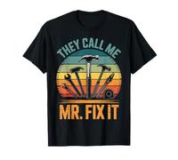 They Call Mr. Fix It Fixologist Repairman Vintage Handyman T-Shirt