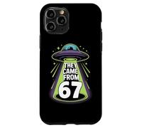 They Came From 67 Retro UFO Alien Abduction Sci Fi Case for iPhone 11 Pro