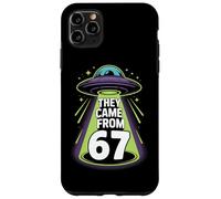 They Came From 67 Retro UFO Alien Abduction Sci Fi Case for iPhone 11 Pro Max