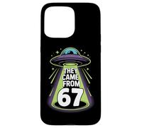 They Came From 67 Retro UFO Alien Abduction Sci Fi Case for iPhone 15 Pro Max