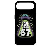 They Came From 67 Retro UFO Alien Abduction Sci Fi Case for iPhone Air