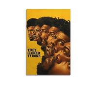 They Cloned Tyrone Poster Poster Decorative Painting Canvas Wall Posters And Art Picture Print Modern Family Bedroom Decor Posters 08x12inch(20x30cm)