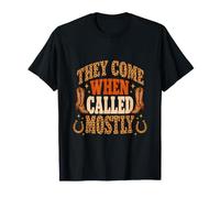 They Come When Called Mostly Duck Keeper Duck Breeder T-Shirt
