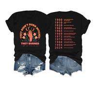 They Didn't Burn Witches They Burned Women Shirt, They Didn't Burn Witches Shirt, Women Rights Tshirt, Ferminist Shirt Black