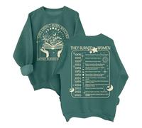 They Didn't Burn Witches They Burned Women Sweatshirt Feminist Witch Shirts For Women