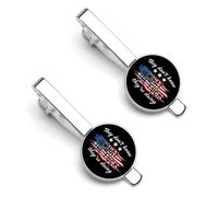 They Don't Know What The FCK They're Doing Tie Clips for Men Silver Necktie Round Tie Bar Pinch Clips Set of 2 Tie Pin for Wedding Anniversary Business Graduatio