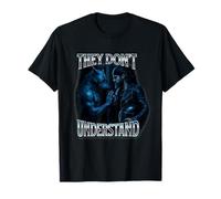 They Don't Understand Alpha Wolf Funny Biker Motorcycle T-Shirt