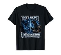They Don't Understand Alpha Wolf Funny Firefighter Gifts Men T-Shirt