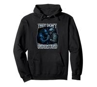 They Don't Understand Alpha Wolf Funny soldier military Pullover Hoodie
