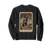 They Found Out Skeleton Mess Around Find Mystic Tarot Card Sweatshirt